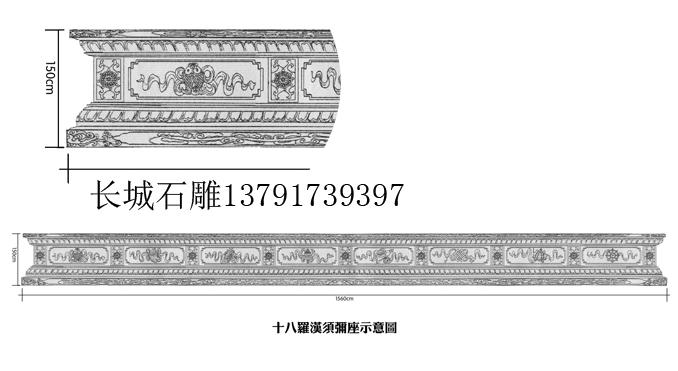     石雕須彌座臺基的發展與佛教文化密切相關，石雕須彌座最早是用于佛像下面的一種基座形式。