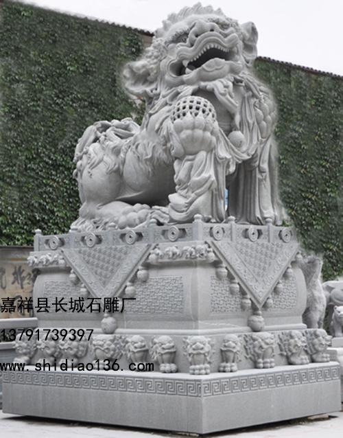 南方獅子造型，綉球獅