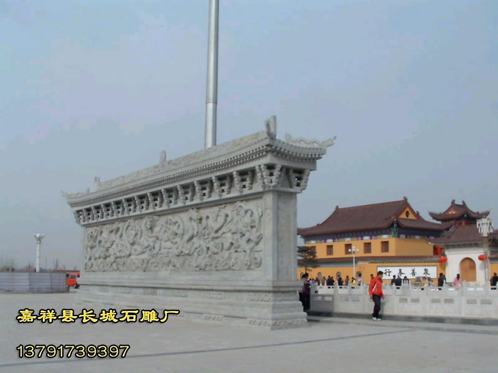 石壁或者石壁，就是表達這些內容的最好的選擇。上面我們所欣賞的蘇州寒山寺石碑，就是寺院石雕作品的典型代表。