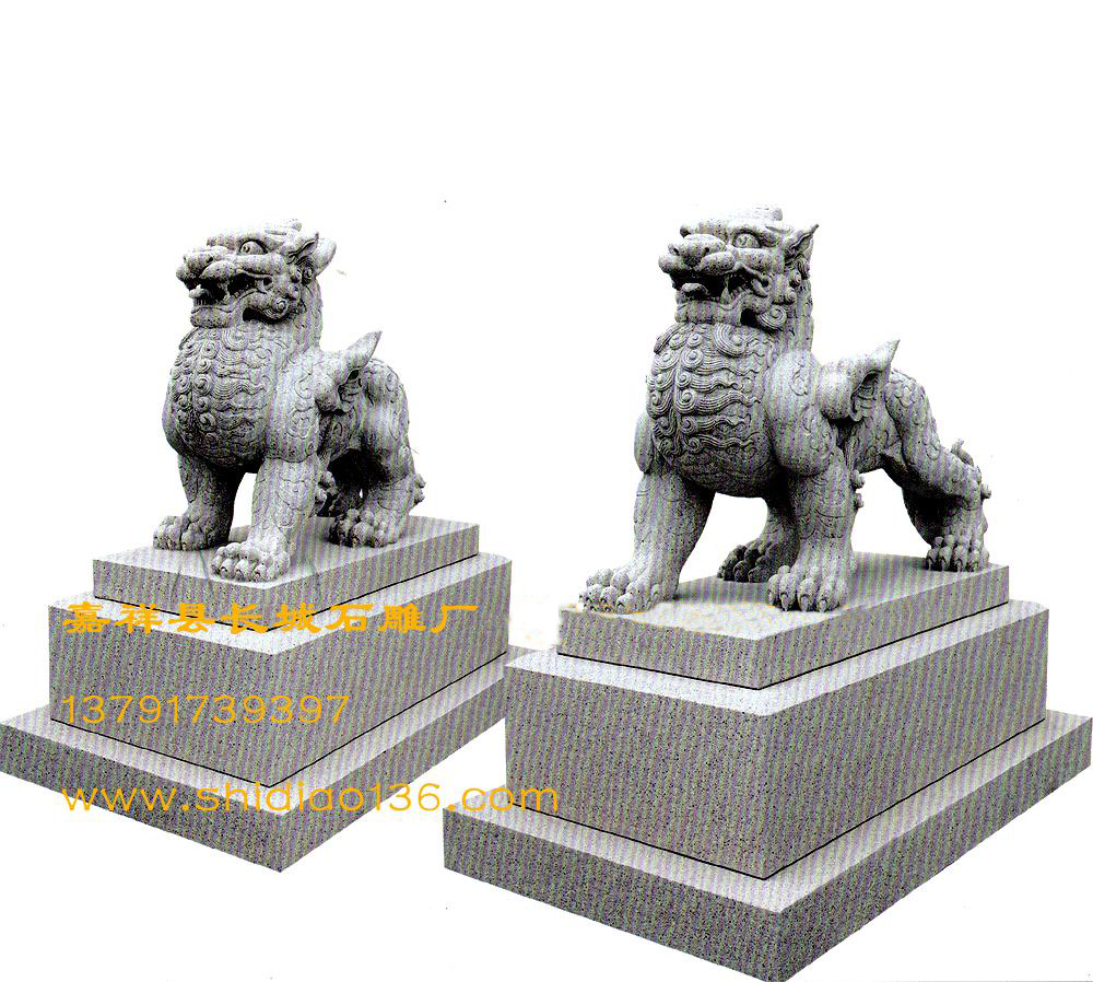 石雕貔貅有著聚財、辟邪、化煞的吉祥作用
