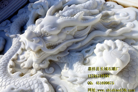 九龍壁創作-靈感成就美麗的石雕夢