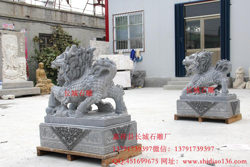 石雕麒麟怎么擺放才能鎮(zhèn)宅辟邪、招財納福呢？