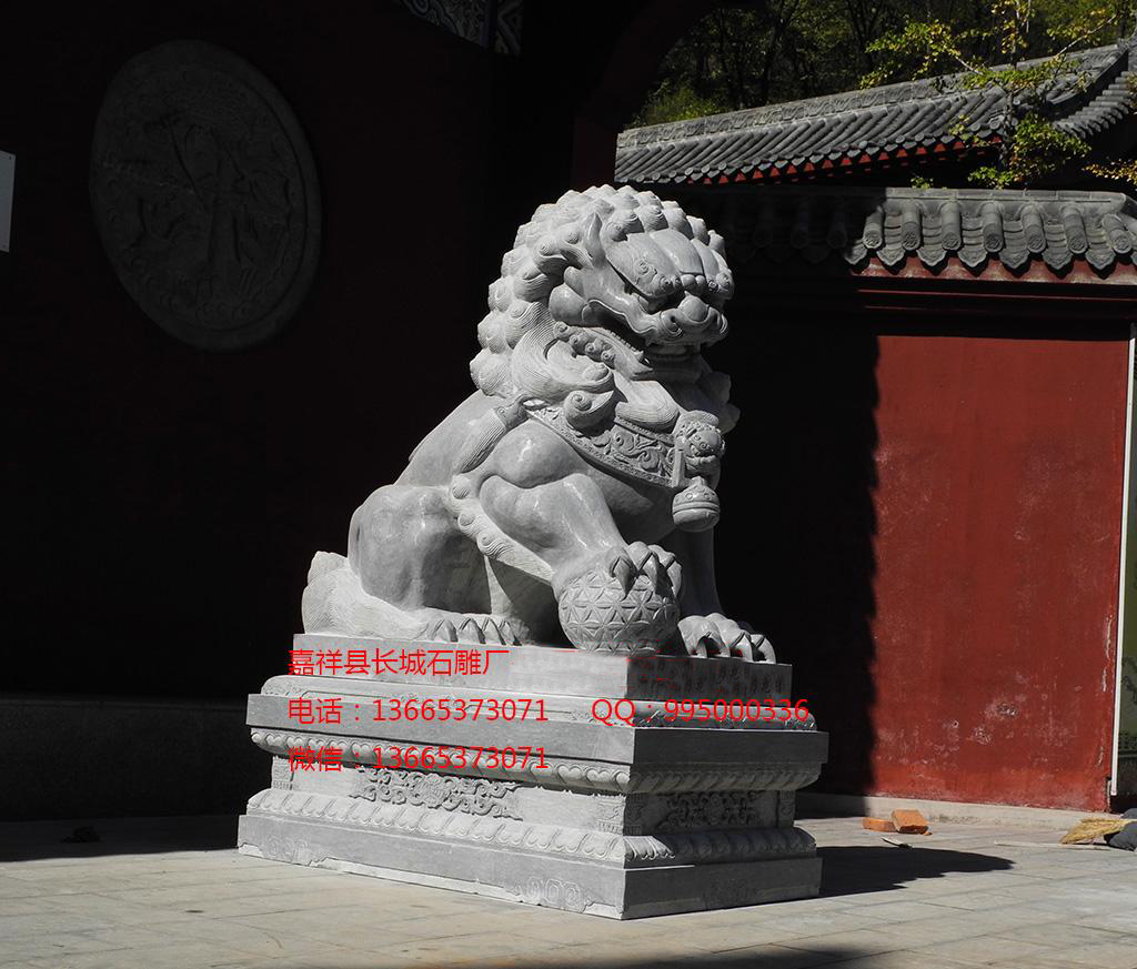 石獅子雕刻樣式圖片