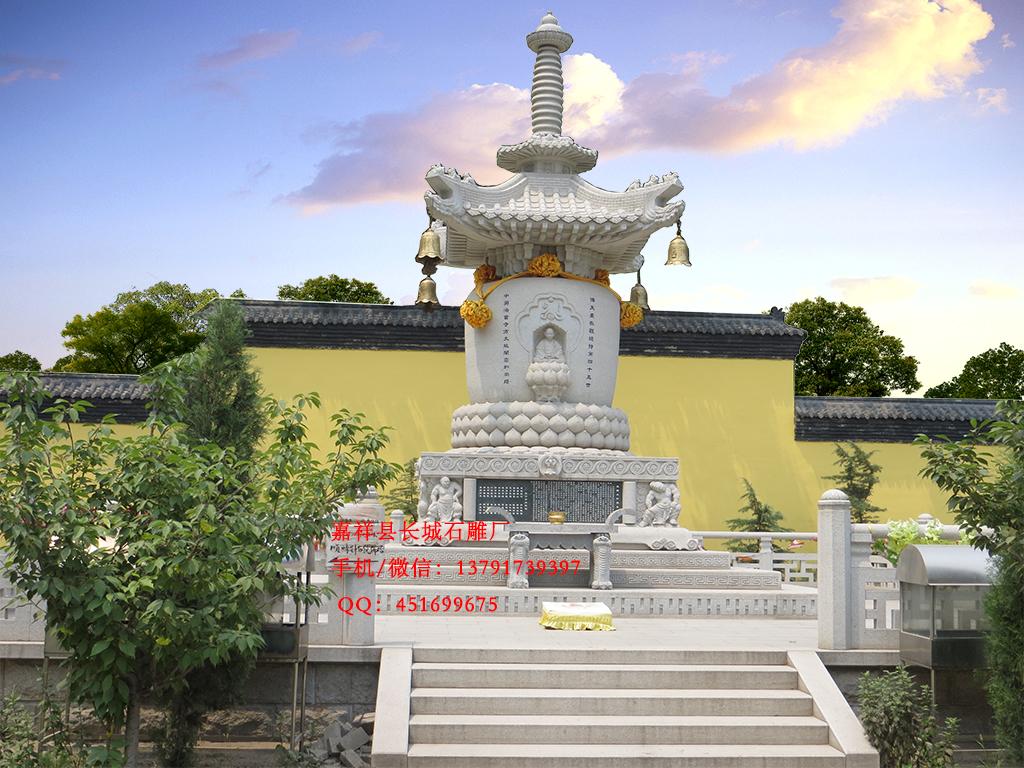 石佛塔圖片樣式
