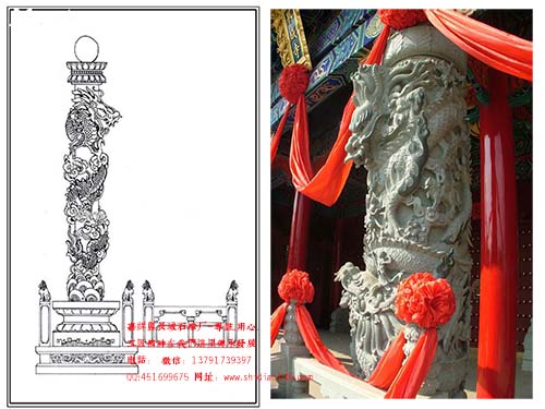 決定石雕龍柱價(jià)格的三大因素