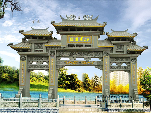 景區古建石牌坊牌樓制作哪家好