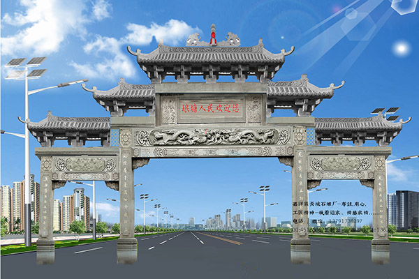農村牌坊雕刻圖片選擇的六大要點